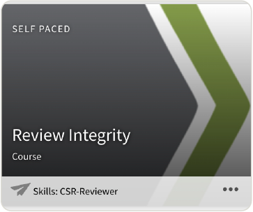 Integrity in Peer Review